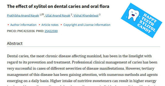 Summary of The Effect of Xylitol on Dental Caries and Oral Flora
