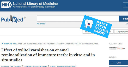 Summary of Effect of Effect of Xylitol varnishes on remineralization of artificial enamel caries lesions in vitro